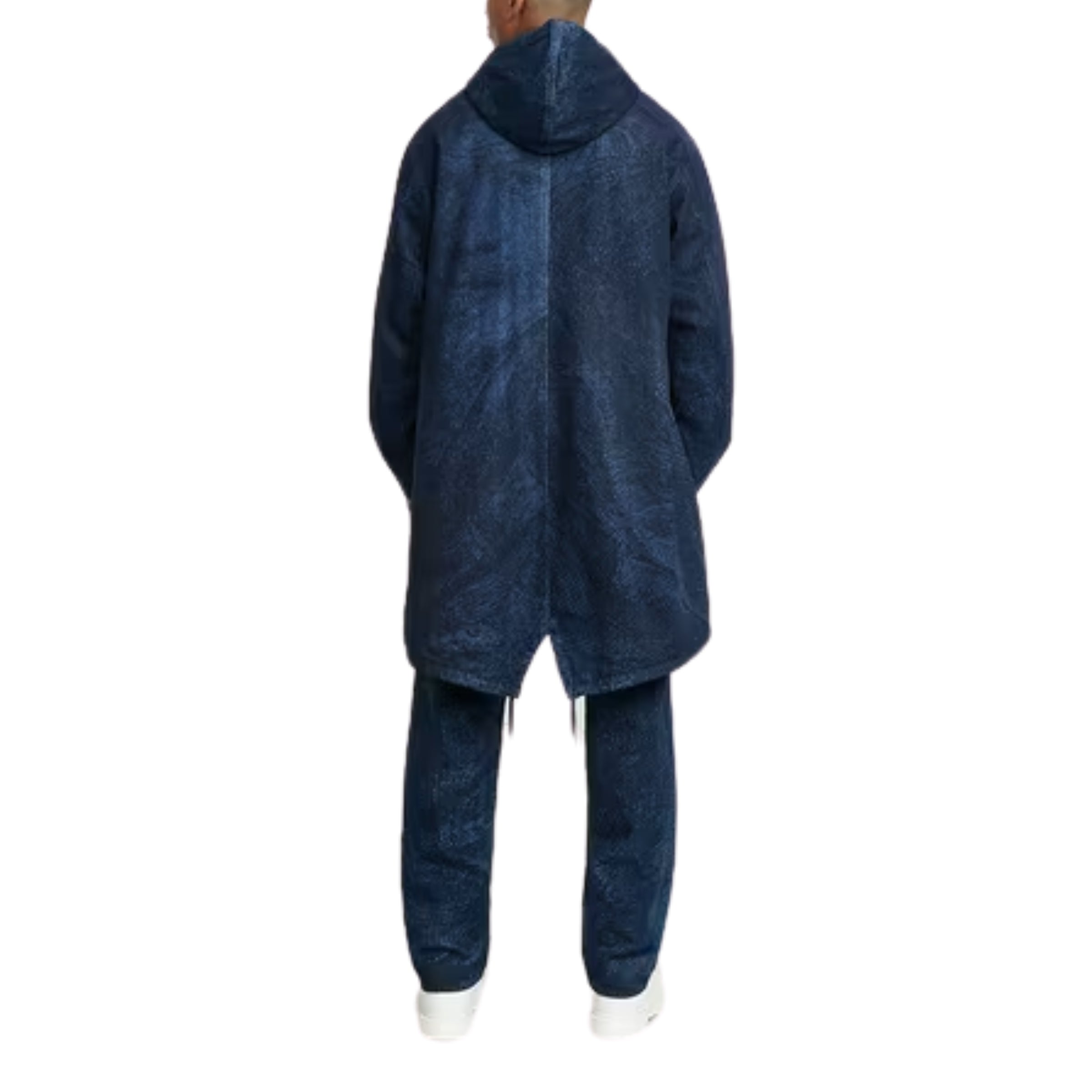 G-Star Jacket Hooded Denim Parka Navy